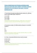 TEXAS JOURNEYMAN ELECTRICIAN LICENSING EXAM  PRACTICE QUESTIONS AND CORRECT ANSWERS &lpar;VERIFIED  ANSWERS&rpar; PLUS RATIONALES 2026 Q&A &vert; INSTANT  DOWNLOAD PDF 
