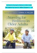 Test Bank for Nursing for Wellness in Older Adults 9th Edition by Carol A&period; Miller Chapters 1 - 29