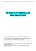 NMNC 4510 FINAL PRACTICE QUESTIONS WITH 100&percnt; CORRECT ANSWERS