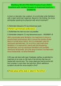 Med&sol;Surg NCLEX-RN HESI Practice Exam &lpar;2024&rpar; &vert; Verified Questions & Explained Solutions &ndash; Graded A&plus;