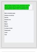 MIDTERM Practice &ndash; NUR634 2025&sol;2026 &vert; Correct Questions and Answers &lbrack;A&plus; Graded&rsqb;