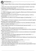 FFA Greenhand  Exam Questions and Answers 100&percnt; Pass &vert;Verified & Updated &vert;Actual 2025&sol;2026 Exam Blue Print