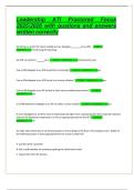Leadership ATI Proctored Focus 2025&sol;2026 &vert; Correct Questions and Answers &lbrack;A&plus; Verified&rsqb;