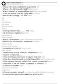 RADT 1200 Chapter 6  Exam Questions and Answers 100&percnt; Pass &vert;Verified & Updated &vert;Actual 2025&sol;2026 Exam Blue Print