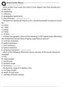 Breast Davies Review  Exam Questions and Answers 100&percnt; Pass &vert;Verified & Updated &vert;Actual 2025&sol;2026 Exam Blue Print