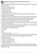 Abdomen Board Review Davies &lpar;superficial structures&rpar;  Exam Questions and Answers 100&percnt; Pass &vert;Verified & Updated &vert;Actual 2025&sol;2026 Exam Blue Print