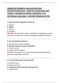 AMERICAN FARRIER&rsquo;S ASSOCIATION &lpar;AFA&rpar;  CERTIFICATION EXAM &ndash; PRACTICE QUESTIONS AND  CORRECT ANSWERS &lpar;VERIFIED ANSWERS&rpar; PLUS  RATIONALES 2026 Q&A &vert; INSTANT DOWNLOAD PDF