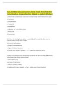 NURS 216 Exams Bundles &lpar;Latest Update 2025&vert;2026&rpar; With Correct Solutions &vert;Answers &vert;Verified &vert;Already A&plus; Graded &lpar;100&percnt; Pass&rpar;