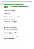 N3333 Final Exam Review Questions AND Correct Answers