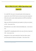 BLS CPR EXAM 2 2026 Questions and Answers