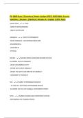 PIL A&sol;B Roles Exam &vert;Questions &lpar;Latest Update 2025&vert;2026&rpar; With Correct Solutions &vert;Answers &vert;Verified &vert;Already A&plus; Graded &lpar;100&percnt; Pass&rpar;