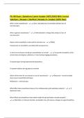 PIL A&sol;B Basic Biology Exam &vert;Questions &lpar;Latest Update 2025&vert;2026&rpar; With Correct Solutions &vert;Answers &vert;Verified &vert;Already A&plus; Graded &lpar;100&percnt; Pass&rpar;
