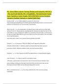 PIL &comma; Home Office Licensee Training&comma; Biology and husbandry&comma; HOC PIL A - The Law & Lab Animals&comma; PIL A&comma; B legislation &comma; Personal License Course exam &vert;Questions &lpar;Latest Update 2025&vert;2026&rpar; With Correct Solutions &vert;Answers &vert;Verified &vert;Already A&plus; Graded &lpar;100&percnt; Pass