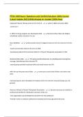 PTHA 1100 Exam &vert;Questions with Verified Solutions 100&percnt; Correct &lpar;Latest Update 2025&vert;2026&rpar; Already A&plus; Graded &lpar;100&percnt; Pass&rpar;
