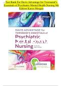 Davis Advantage for Townsend&rsquo;s Essentials of Psychiatric Mental Health Nursing&comma; 9th Edition &ndash; Karyn Morgan &ndash; Complete Test Bank with Answers