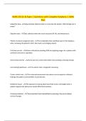 NURS 252 &lpar;1-3&rpar; Exam &vert; Questions with Complete Solutions &vert; 100&percnt; Pass