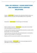 CNSL 503 MODULE 1 EXAM QUESTIONS WITH VERIFIED SOLUTIONS