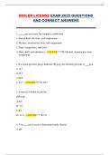 Boiler License Exam 2025 &ndash; Complete Questions and Correct Answers &lpar;Engineering Certification Study Material&rpar;