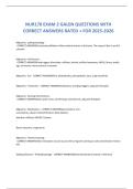 NUR170 EXAM 2 GALEN QUESTIONS WITH CORRECT ANSWERS RATED&period;pdf