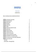 Statistics Final Exam Notes &mdash; Complete Summary for &OpenCurlyDoubleQuote;Learn Statistics with Jamovi&rdquo; &lpar;Navarro & Foxcroft&rpar; for pre-masters exam