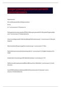 surgery paea questions exam with correct answers