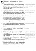 Maternity & Peds Questions and Answers &sol; 2025 Update &sol; Score 100&percnt; NCLEX Study Guide & Test Bank