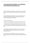 TCDT EXAM PRACTICE MATERIAL &vert; 101 QUESTIONS &vert; WITH COMPLETE SOLUTIONS 2025&sol;26&period;