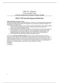 CMN 554 Module  1  Comprehensive Study Guide &vert; Latest 2025&sol;26 Update with complete solutions&period;
