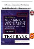 Pilbeam&grave;s Mechanical Ventilation 8th Edition By Cairo &lpar; Chapters 1 &ndash; 23 &rpar;