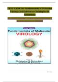 Molecular Virology Exam Review &ndash; Richardson's 3rd Edition Test Bank &vert; All 37 Chapters Q&A