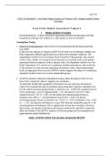 EXSC 520 Module 4 - Case Study Simple Analysis of Variance 2025 complete update Liberty University