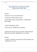 Kappa Alpha Psi Info Questions with 100&percnt; Verified Answers 2025 &vert; 2026&period;