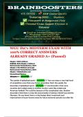 WGU D271 MIDTERM EXAM WITH 100&percnt; CORRECT ANSWERS ALREADY GRADED A&plus; &lpar;Passed&rpar;