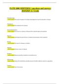 PATH 1000 Midterm 1 &ndash; Verified Exam Questions and Answers &lpar;Latest 2024&sol;2025 Edition&rpar;
