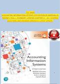 Accounting Information Systems &lpar;15th Edition&rpar; &ndash; Marshall B&period; Romney & Paul J&period; Steinbart &vert; Complete Test Bank with Questions and Answers &lpar;Chapters 1&ndash;24&rpar;