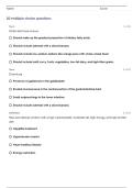 Gastrointestinal and Accessory Organ Problems 2025&ndash;2026 &vert; 40&plus; Verified Questions with Detailed Answers and Clinical Explanations