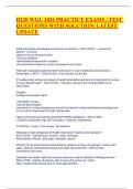 D220 WGU 2026 PRACTICE EXAMS &vert; TEST QUESTIONS WITH SOLUTION&vert; LATEST UPDATE 