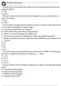 NU 623 unit 6 quiz 6 Exam Questions and Answers 100&percnt; Pass &vert;Verified & Updated &vert;Actual 2025&sol;2026 Exam Blue Print
