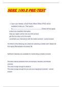 Sere 100&period;2 Pre-test