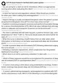 DVT PE Exam Rated A&plus; Verified 2025 Latest Update