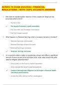 SERIES 79 EXAM 2025&sol;2026 &vert; FINANCIAL REGULATIONS &vert; WITH 100&percnt; ACCURATE ANSWERS