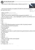 MH-53E SPECIFIC EAWS Exam Questions and Answers 100&percnt; Pass &vert;Verified & Updated &vert;Actual 2025&sol;2026 Exam Blue Print