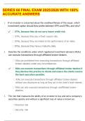 SERIES 66 FINAL EXAM 2025&sol;2026 WITH 100&percnt; ACCURATE ANSWERS