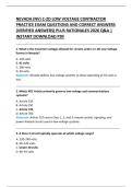 NEVADA &lpar;NV&rpar; C-2D LOW VOLTAGE CONTRACTOR  PRACTICE EXAM QUESTIONS AND CORRECT ANSWERS  &lpar;VERIFIED ANSWERS&rpar; PLUS RATIONALES 2026 Q&A &vert;  INSTANT DOWNLOAD PDF 