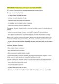 NRSG 3302 Exam 2 Questions and Answers Latest Update 2025-2026