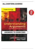 Understanding Arguments &lpar;9th Edition&comma; 2015&rpar; &ndash; Answers to Exercises &ndash; by Sinnott-Armstrong