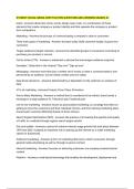 STUKENT SOCIAL MEDIA CERTIFICATION QUESTIONS AND ANSWERS GRADED A&plus;