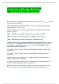 AGRISCIENCE EXAM REVIEW QUESTIONS AND ANSWERS &lpar;GRADED A&rpar;