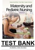 Test Bank For Maternity and Pediatric Nursing 3rd Edition by Susan Ricci &vert;&vert;ISBN&colon;9781451194005
