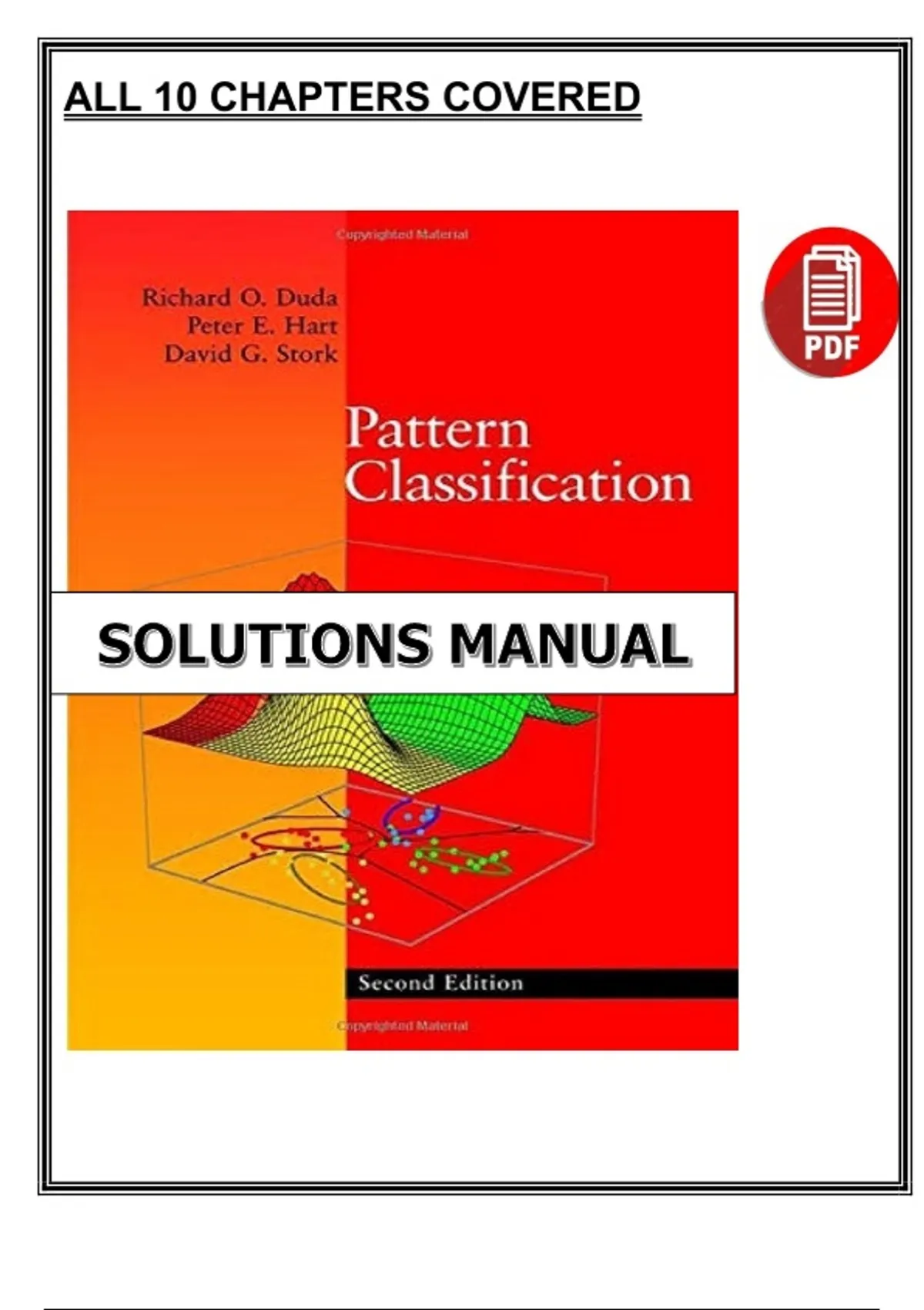 Pattern Classification (2nd Edition, 2001) – Solutions Manual – by Duda ...